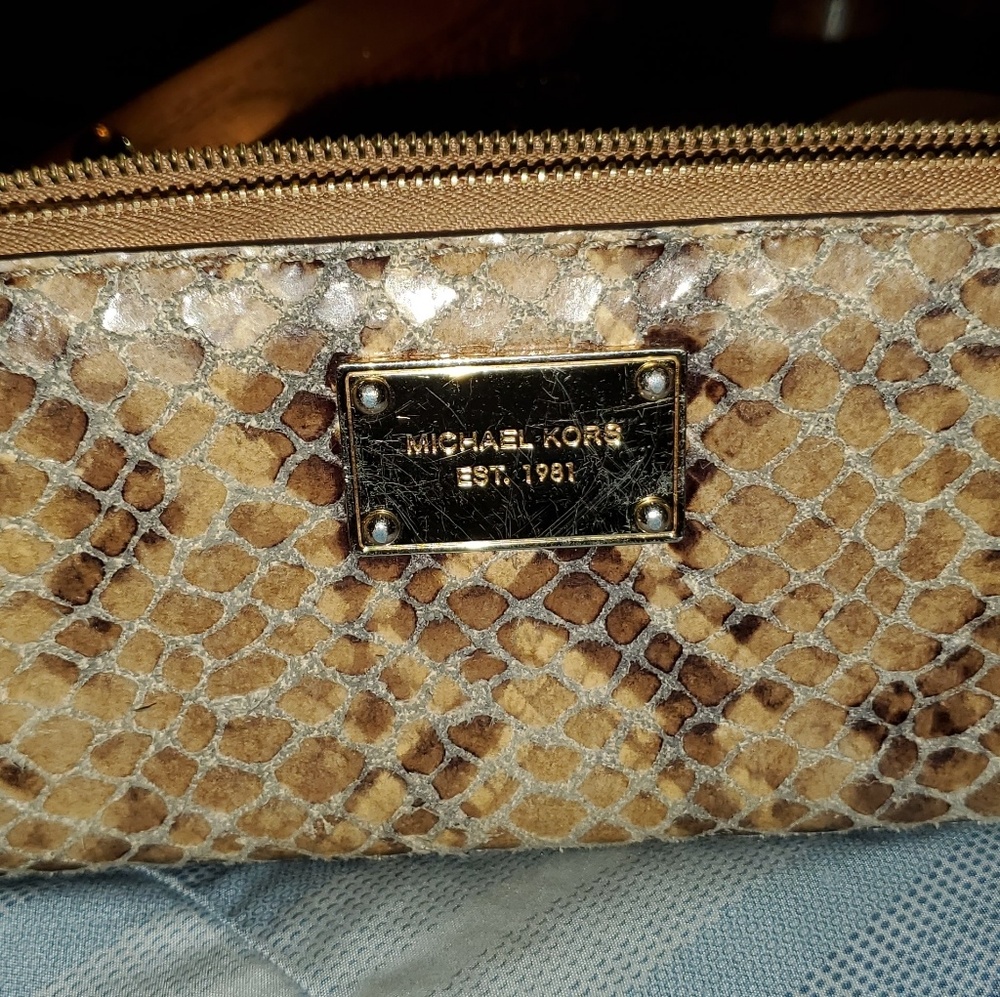 COPY - Michael Kors Snakeskin Wallet